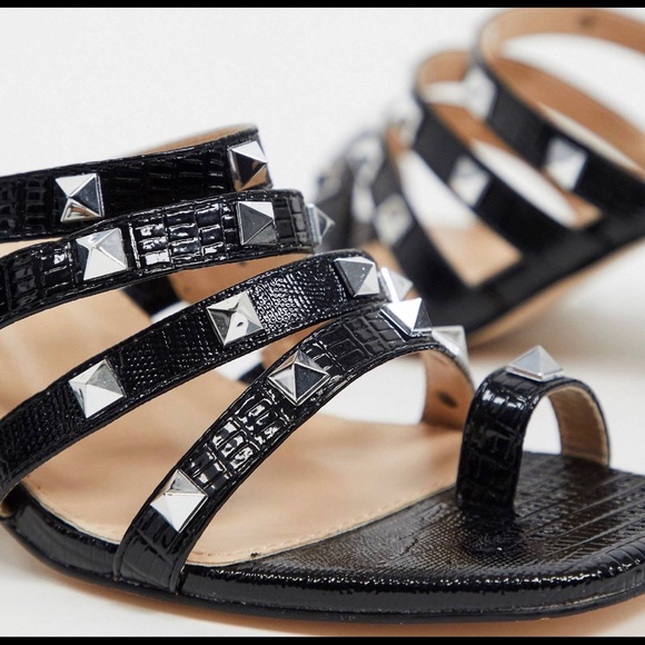 Public Desire Jamie Studded Mule Sandals - Picture 2 of 7